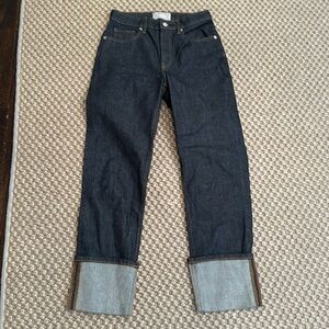 Everlane Women's High Rise Jeans - Dark Blue